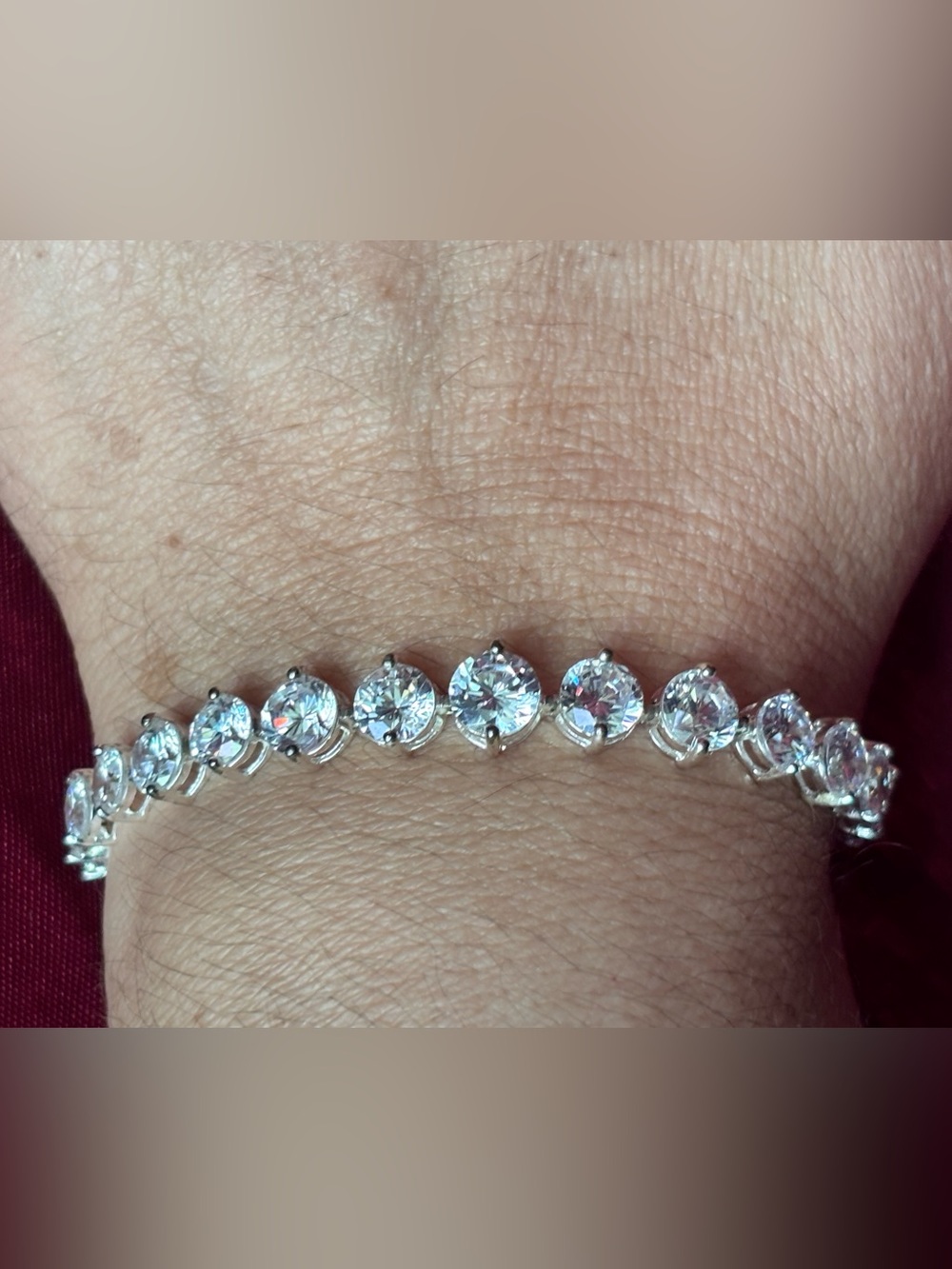 🔥FINALPRICE🔥Sterling.925.RJ.GrazianoCZ.bracelet - Picture 3 of 15
